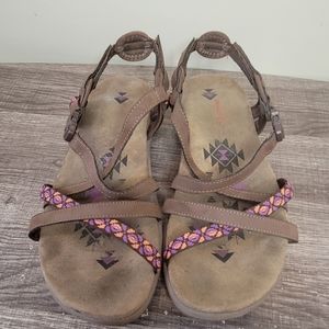 Sketchers comfort sandals size 8W
